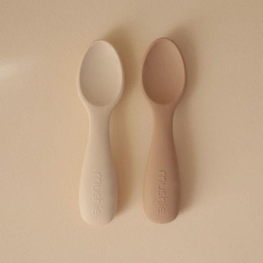 Mushie starter babylepels naturel sand