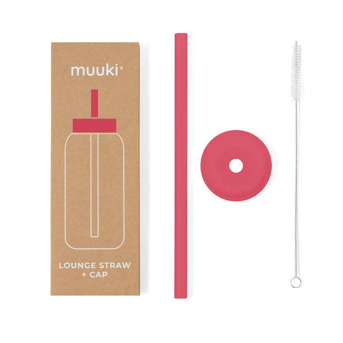 Muuki lounge straw + dop watermelon highMUKSTRAW16