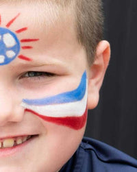 Namaki schminkpotloden rood wit blauw 3 jr+