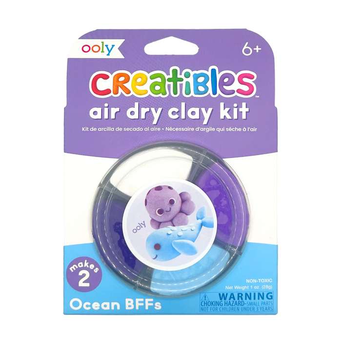 OOLY creatibles set Ocean BFFs 6 jr+