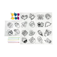 OOLY shrink-its DIY art kit Cute crew 6 jr+