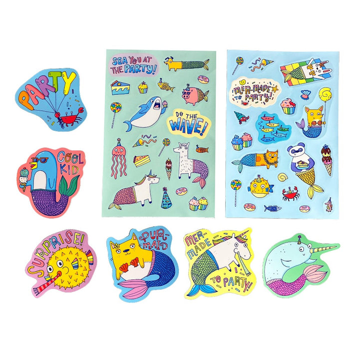 OOLY stickiville geurstickers Mer-made to party