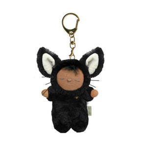 Olli Ella Cozy Bag Charm Cat Nox a