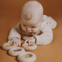 Petit Boum sensorische donut kiwi's 6 mnd +