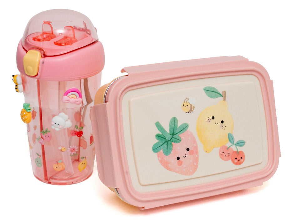 Petit Monkey broodtrommel Sparkling FruitsLB60-R