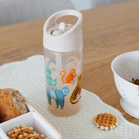 Petit Monkey drinkfles upside down animalsDB48-Rd