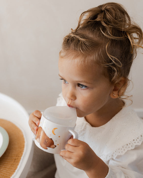 Petit Monkey melamine tuitbeker met oren Bear and StarsMCB24-Re