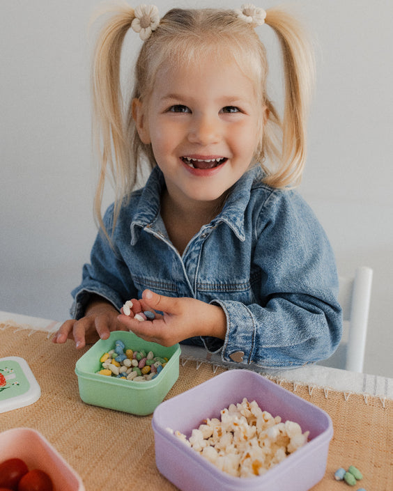 Petit Monkey snackbox set animals picnic 12 x 12 cmLB57-Rc