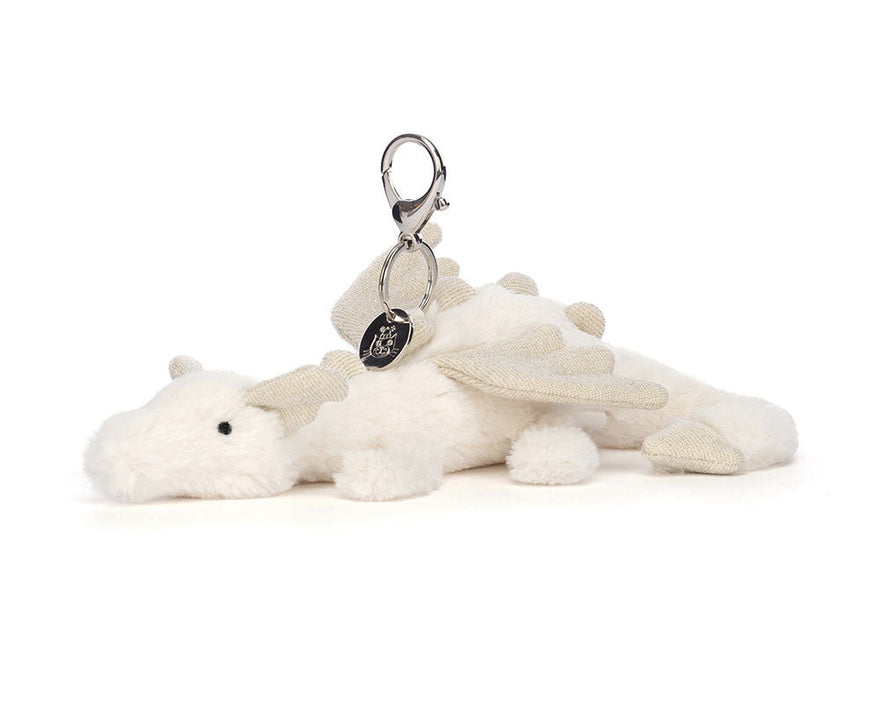 Jellycat bag charm Snow DragonSNW4BC