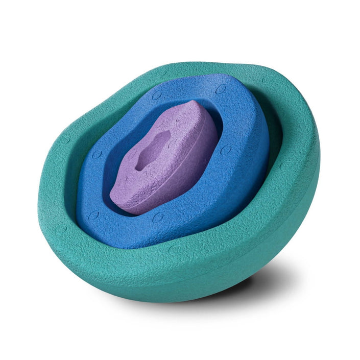 Stapelstein Bloom stacking stones 6 + 1 Rainbow pastel