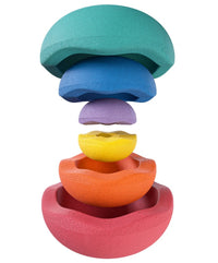 Stapelstein Inside regenboog classic 6 stks 4260607083844