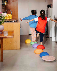 Stapelstein regenboog classic + super confetti balance board