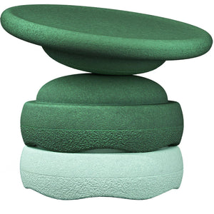 Stapelstein balance board donkergroen110920d