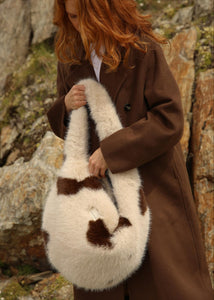 StudioNoosCrossBodybagholycowfauxfuratmosc