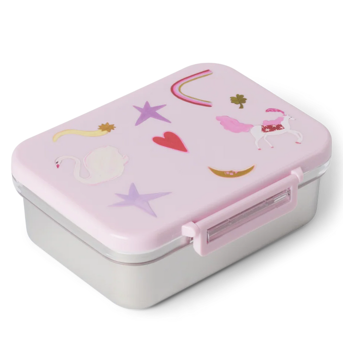 Petit Monkey bread bin stainless steel apple of my eye