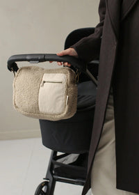 Studio Noos kinderwagen organizer teddy ecru