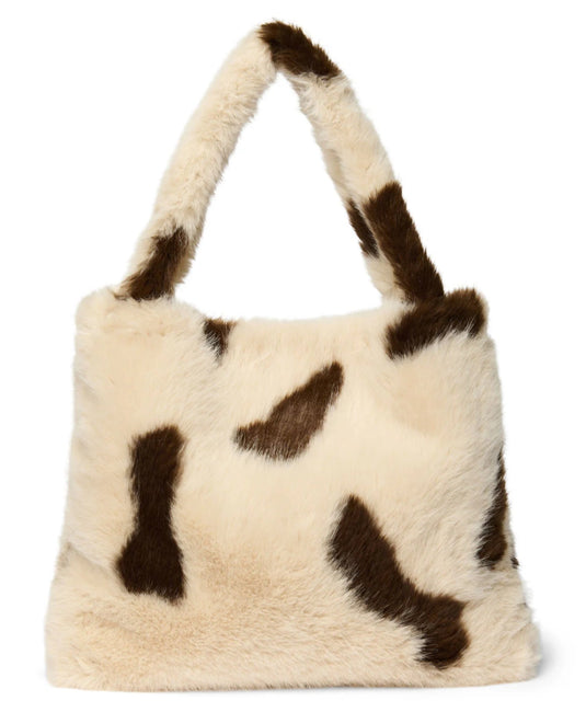 Studio Noos mom bag holy cow faux fur