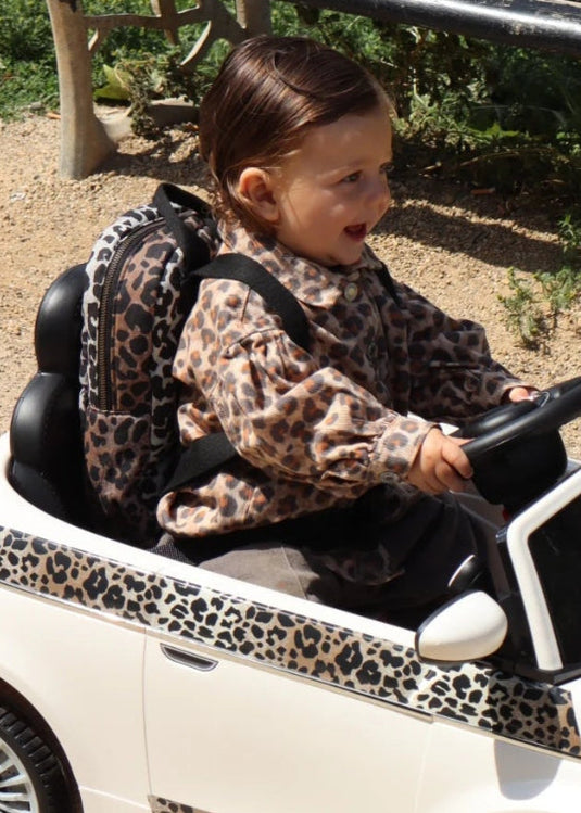 Studio Noos Mini Backpack Hazel LeopardSoftCottonMiniBackpackHazelLeopardc