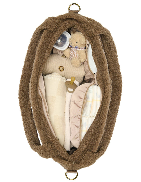 Studio Noos diaper bag teddy brown hearts 6150732889832 c