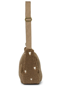 Studio Noos fanny pack brown hearts teddy 6096726372365 e