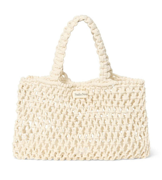 Studio Noos mini handbag macrame naturel