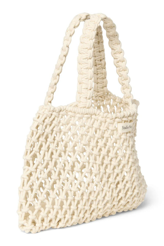 Studio Noos mini handbag macrame naturel