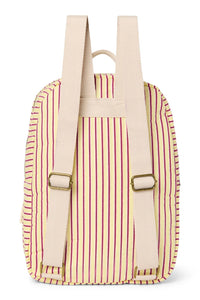 Studio Noos poplin rugzak midi butter yellow striped 6151908267263 d