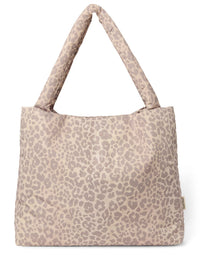 Studio Noos puffy mom bag beige leopard 6151906151151 a