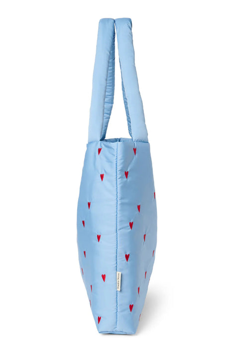 Studio Noos puffy mom bag blue hearts 6151905689600 d
