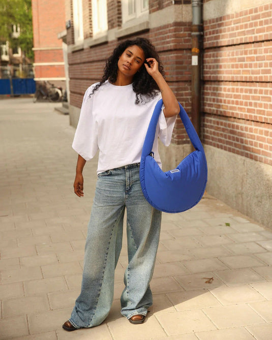 Studio Noos tas Puffy Cross Body blauwPuffyCrossBodyBagblue