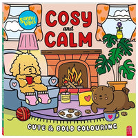 Sunny Vibes Cosy & Calm Cute & Bold Colouring Book