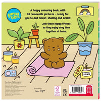 Sunny Vibes Cosy & Calm Cute & Bold Colouring Book e