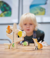 Tender Leaf Toys stacker garden friends 18 months +