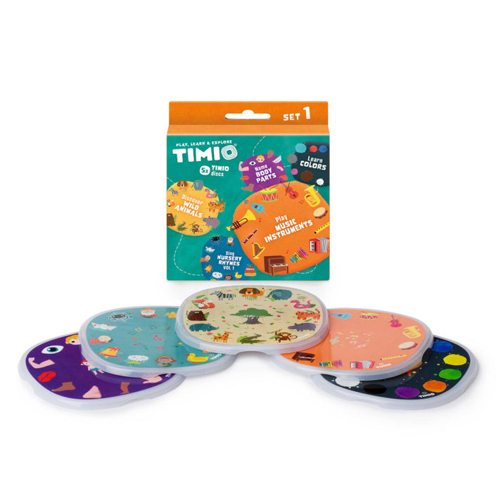 Timio audio-en muziekspeler disc pack set 1 2 jr+