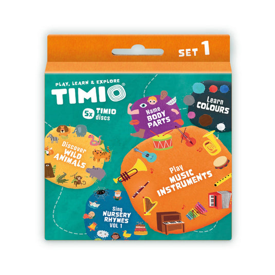 Timio audio-en muziekspeler disc pack set 1 2 jr+