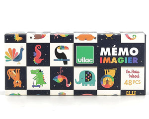 VILAC memoriespel Dieren 2 jr+2