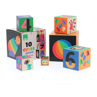 VILAC stacking tower rainbow 1 yr+