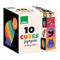 VILAC stacking tower rainbow 1 yr+