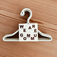 We are gommu poppen kledinghangers 10 stks 3 jr+