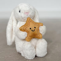 Jellycat knuffel bunny cream with Star