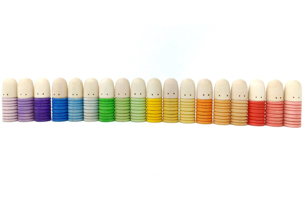 Grapat brots poppetjes 18 stks 10 mnd+