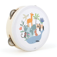 VILAC tambourijn de dieren van de wereld a