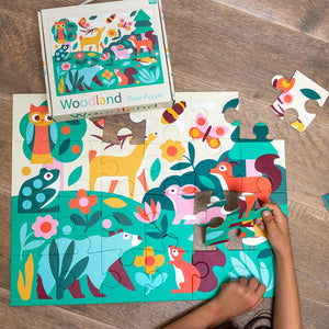 REX London vloerpuzzel woodland 3jr+ / 24 stks REX30253
