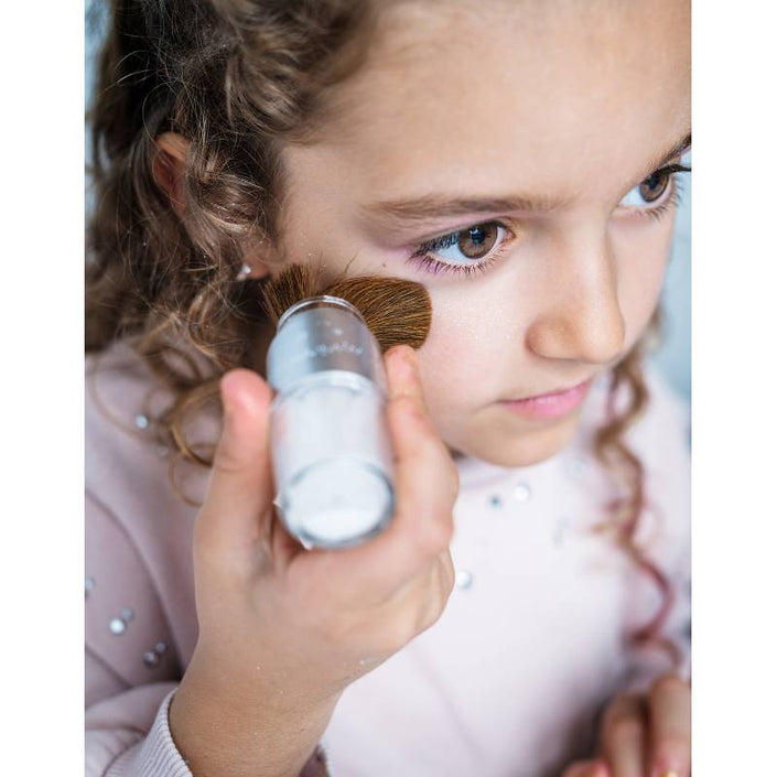 Namaki glitterpoeder en kwast zilver 3 jr+ 110024b