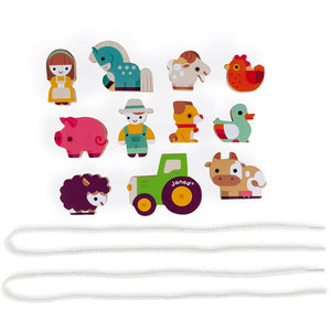 JANOD bead set farm 2-4 yrs
