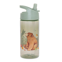 Petit Monkey drinking bottle bear and friends sage
