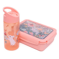 Petit Monkey drinking bottle bunny melba pink