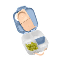 B.box mini bento lunch box blue slate