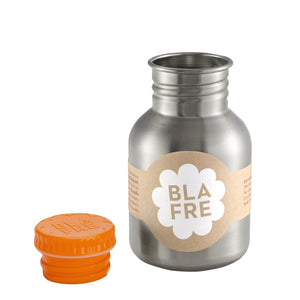 BLAFRE drinking bottle stainless steel orange 300 ml