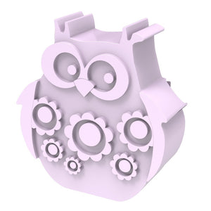 BLAFRE lunch box owl lilac